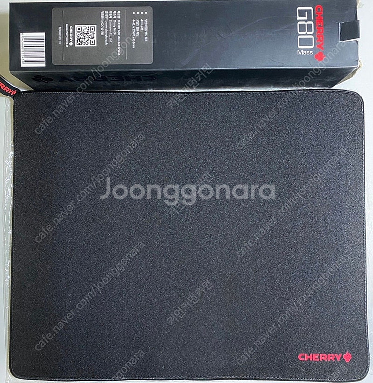 (새상품) 체리 cherry g80 mass 마우스패드--0