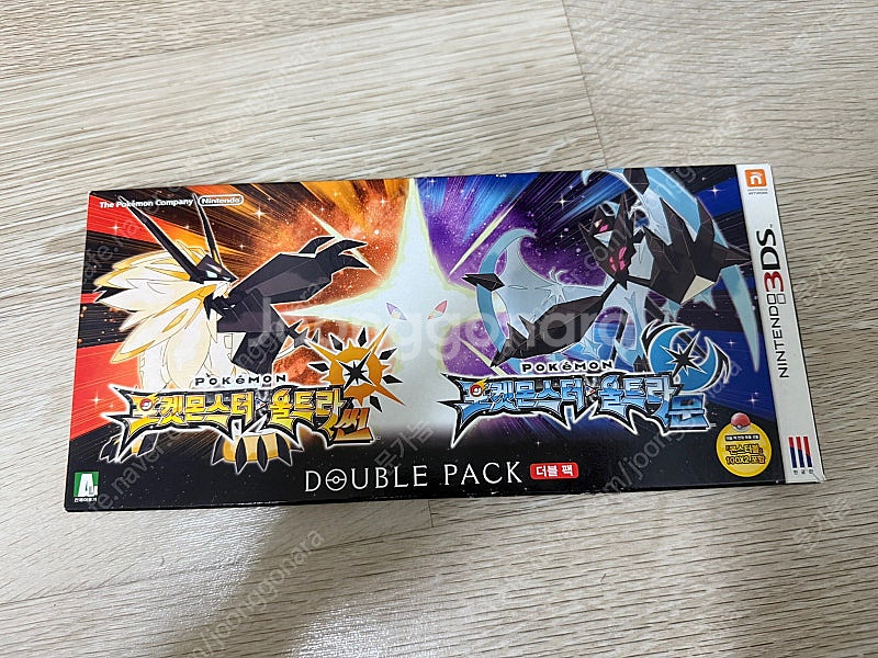 포켓몬스터 울트라썬문 더블팩 미개봉--0