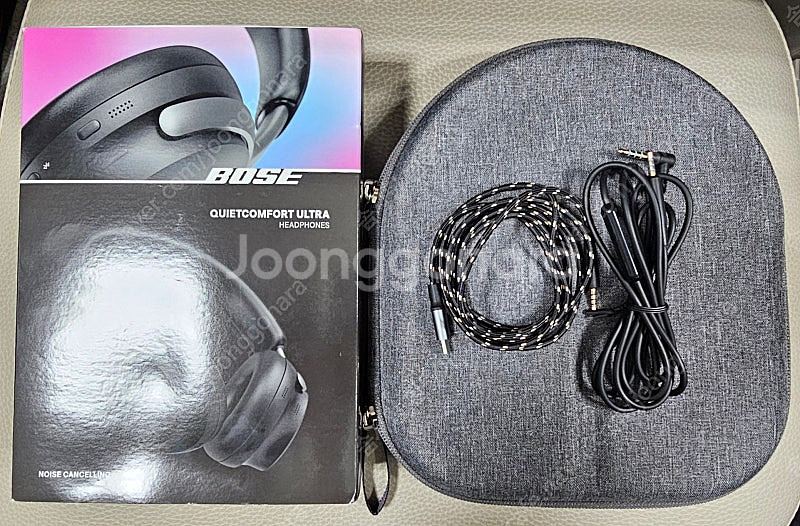 BOSE 보스 QC 울트라 헤드폰 블랙 (추가 액세서리...--0