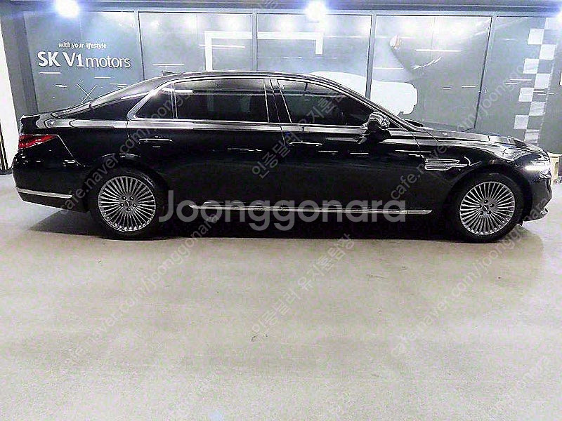 제네시스 G90 중고차 가격 제네시스 중고 검정색 20...--4