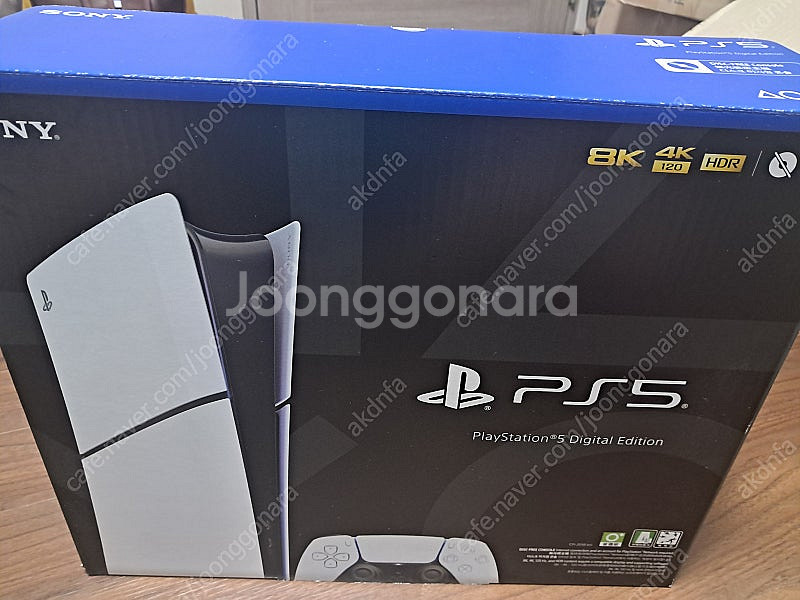 PS5 슬림 디지털에디션 풀박 팝니다--3