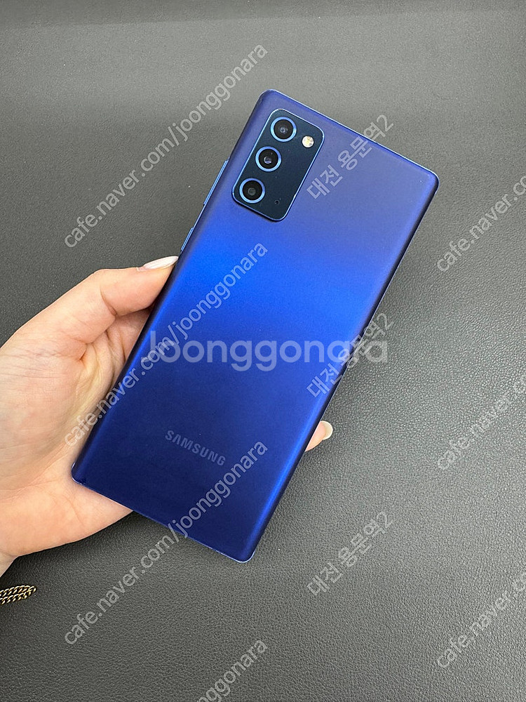[대전중고폰] 065746 갤럭시노트20 블루 256G...--0