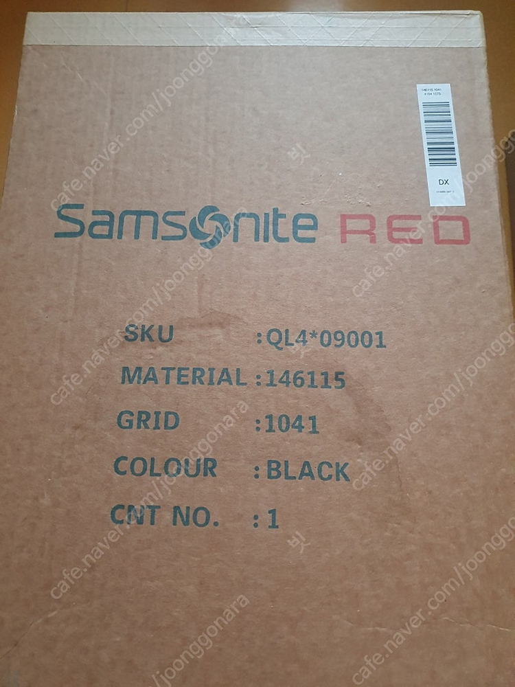 샘소나이트 백팩 보나코어 Samsnite red Bonakor--2