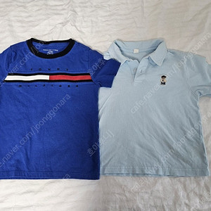토미힐피거 티셔츠, SPAO 폴로셔츠 120사이즈 일괄