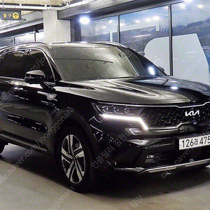 쏘렌토 중고 가격 쏘렌토 하이브리드 중고 쏘렌토 중고차 검정색 2023년식 63,000km HEV 1.6 2WD 시그니처 개인사업자 차량구매