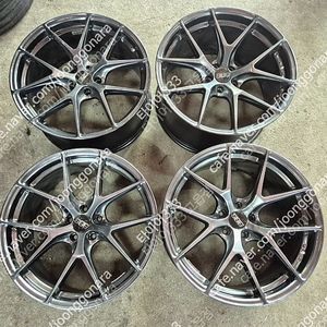(판매)20인치 BBS CIR 고스트크롬 중고휠 한대분 판매합니다