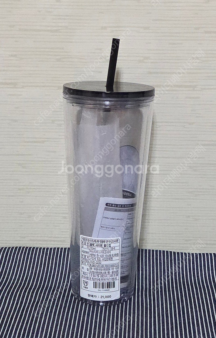 스타벅스 블랙 사이렌 콜드컵 710ml 미사용 새상품 ...--1