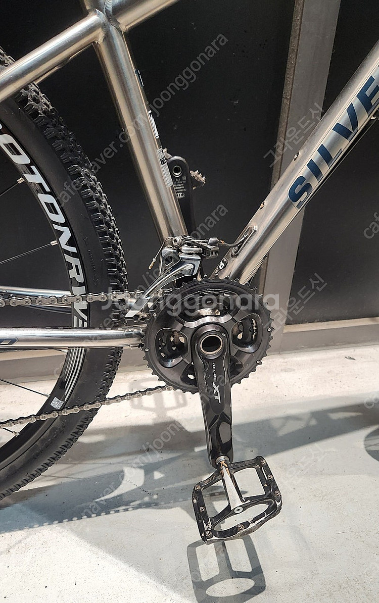 첼로 실버라도70 풀티타늄 XT33단 자전거 팝니다.--6