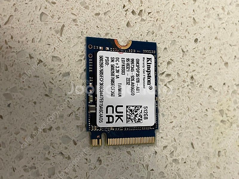 ssd 512g 킹스톤 umpc 노트북 용 새상품--0