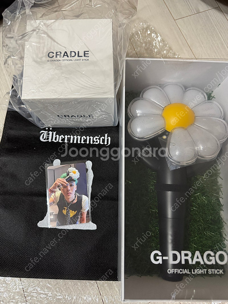 지디 응원봉 및 크래들 세트--0