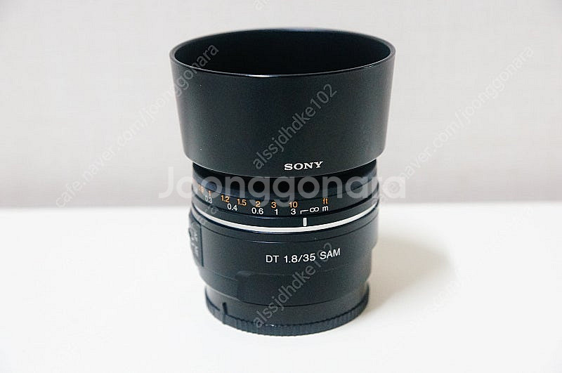 소니 카페렌즈 SAL35mm f1.8 알파마운트팝니다.--2