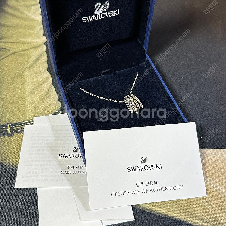 (케이스o/보증서o) 스왈로브스키 5696626 백화점...--2