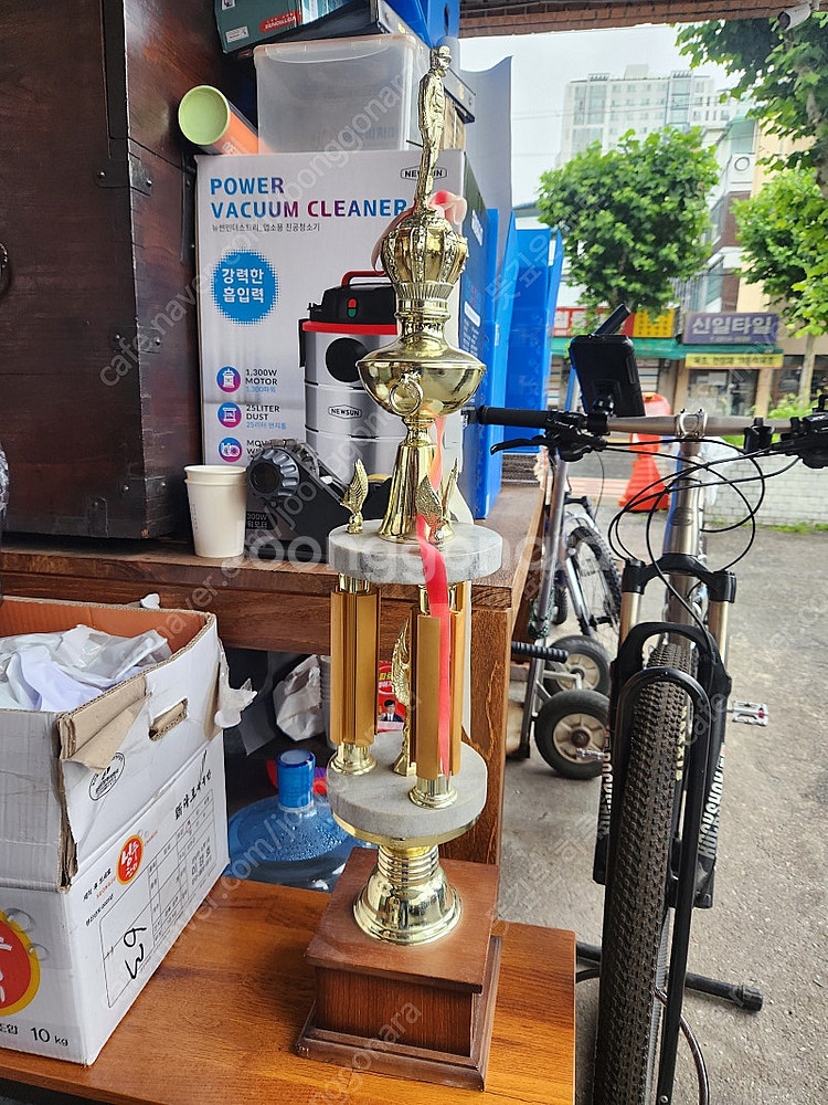 소장품//장군 승진 기념트로피--6