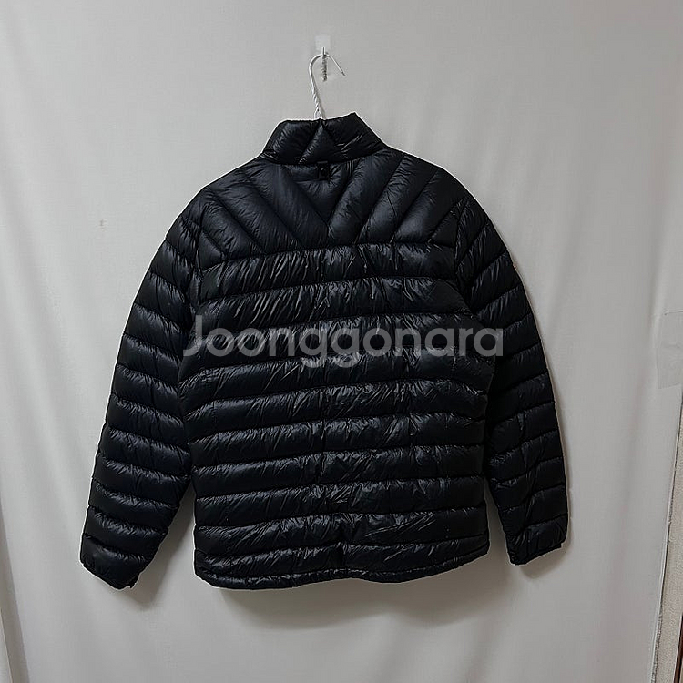 라푸마 자수 로고 터프다운 퀼팅 경량 패딩 자켓--4