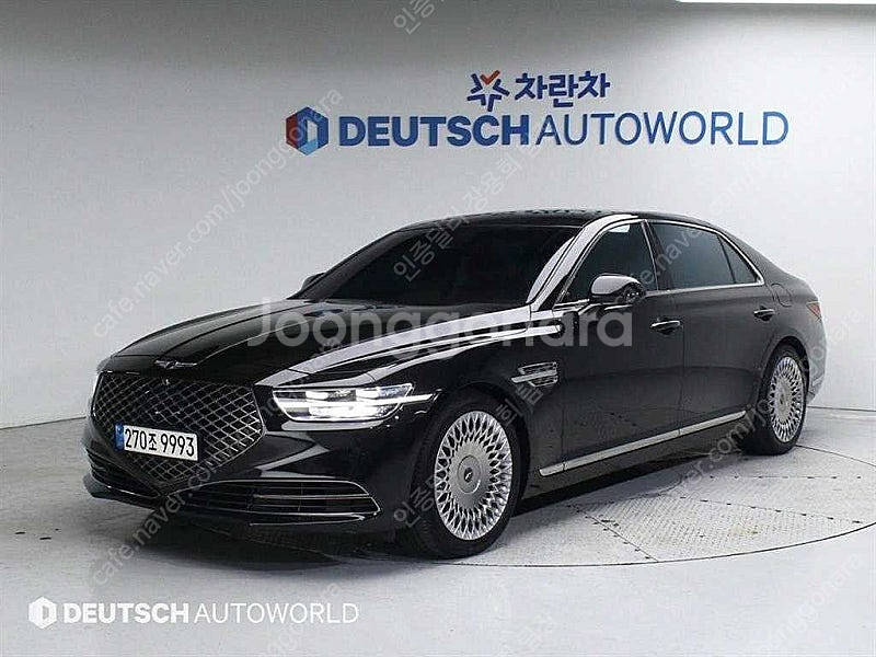 제네시스 G90 중고 제네시스 중고 가격 검정색 201...--3