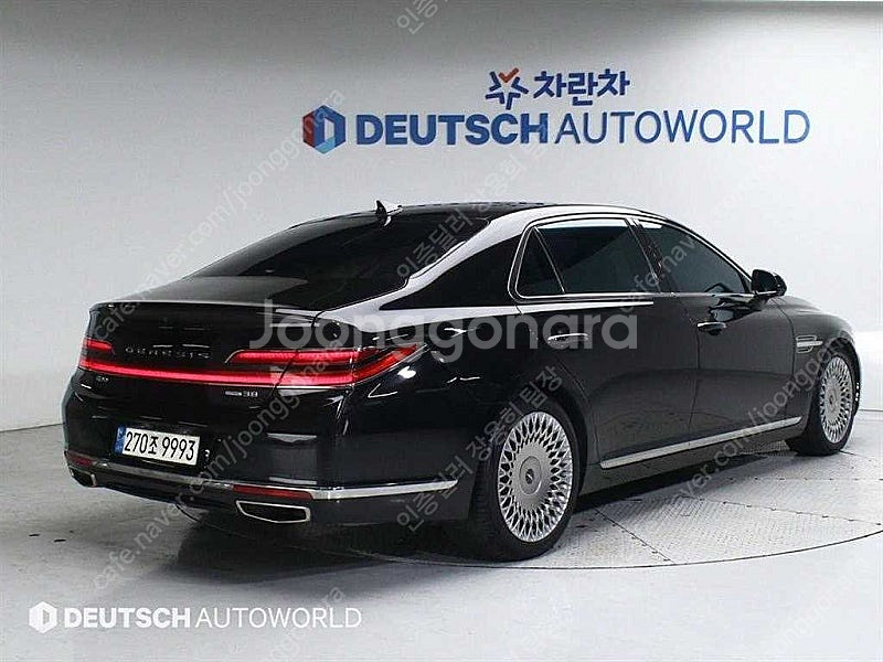 제네시스 G90 중고 제네시스 중고 가격 검정색 201...--4