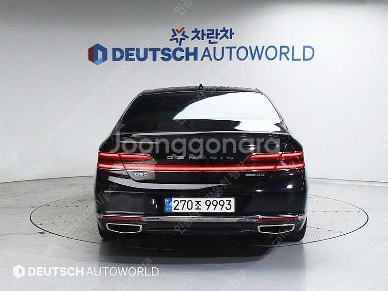제네시스 G90 중고 제네시스 중고 가격 검정색 201...--5