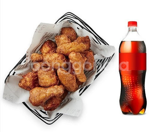 교촌치킨 간장 한마리+콜라1.25L--0