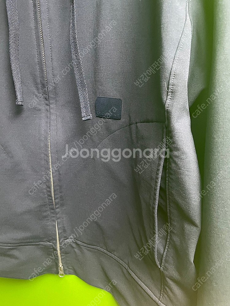 도큐먼트 네이비 후드집업 L--2