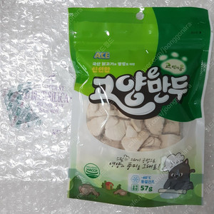 고양이간식: 에이스 고양만두 치킨트릿 57g