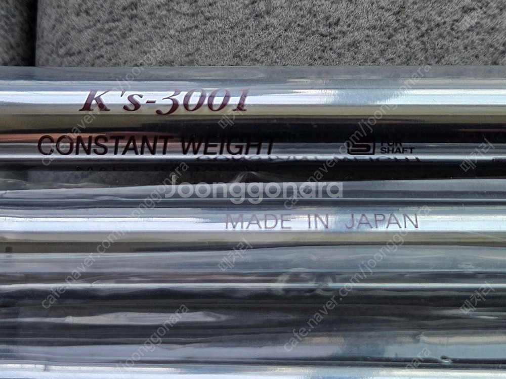 시마다 K's-3001 S 스틸 샤프트 5번~PW 및 ...--1