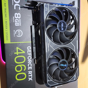 [ASUS] DUAL RTX 4060 OC 8GB팝니다.
