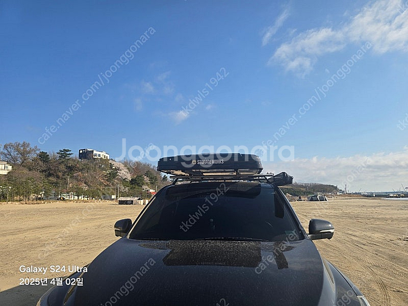 렉스턴칸에 장착했던 가로바 텐트 어닝 세트판매--2