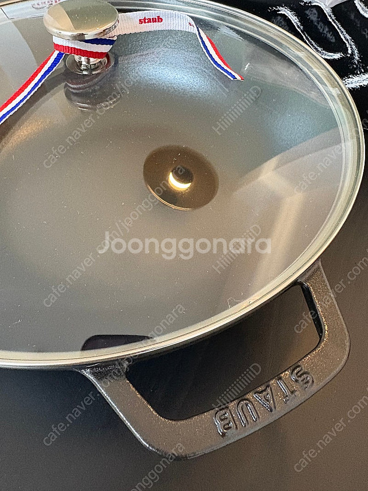 스타우브 웍 새상품 블랙 30cm DKSH 코리아 공식...--3