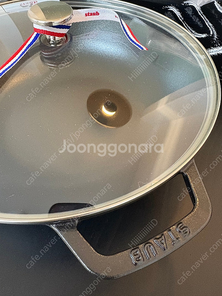 스타우브 웍 새상품 블랙 30cm DKSH 코리아 공식...--4