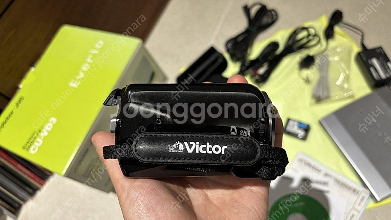신품급 JVC 빅터 에브리오 GZ-MG760 빈티지 캠...--1