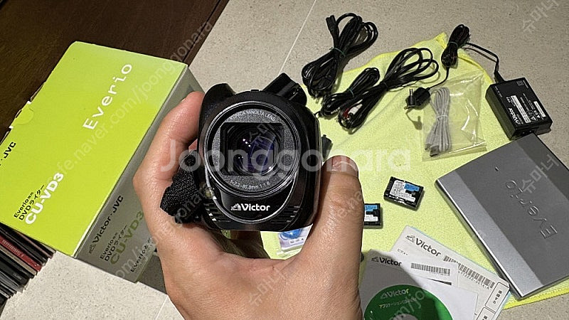 신품급 JVC 빅터 에브리오 GZ-MG760 빈티지 캠...--3