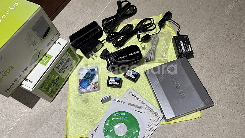 신품급 JVC 빅터 에브리오 GZ-MG760 빈티지 캠...--0