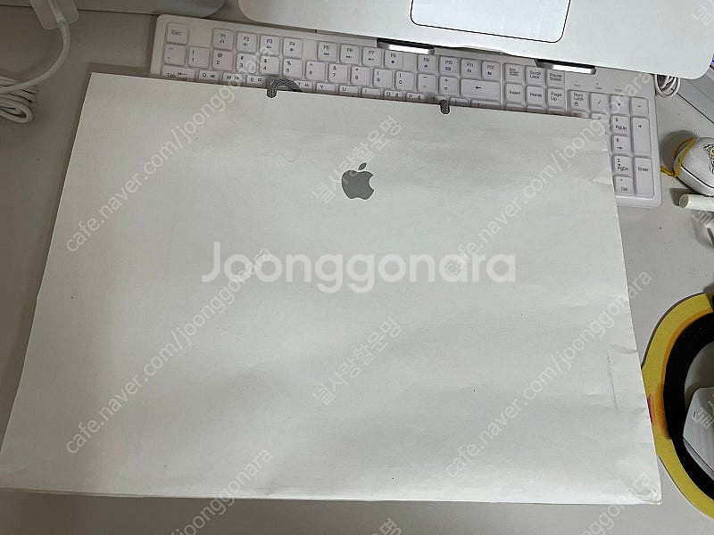 애플 쇼핑백 대짜 팝니다.--0