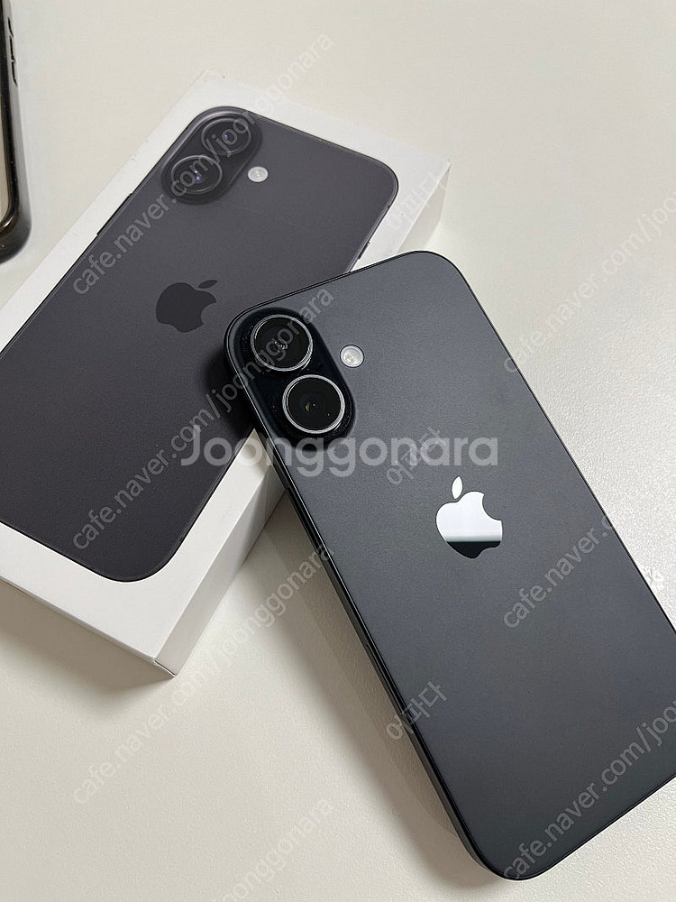 아이폰16 홍콩판 무음 128GB 블랙 새제품급--0