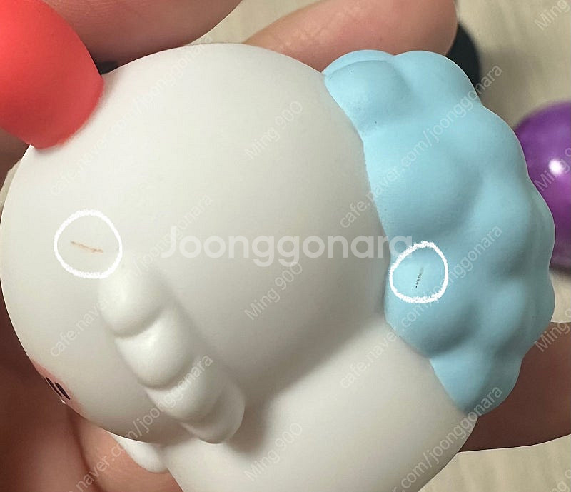 치이카와 모몽가 인테리어 피규어 카푸캬라 소프비 시계 ...--1