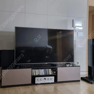 LG 65인치 스마트 TV 와 한샘장식장 (서초)