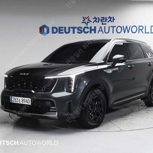 쏘렌토 중고 가격 쏘렌토 중고차 쏘렌토 하이브리드 중고 회색 2025년식 8,249km 1.6T 2WD 시그니처 중고자동차