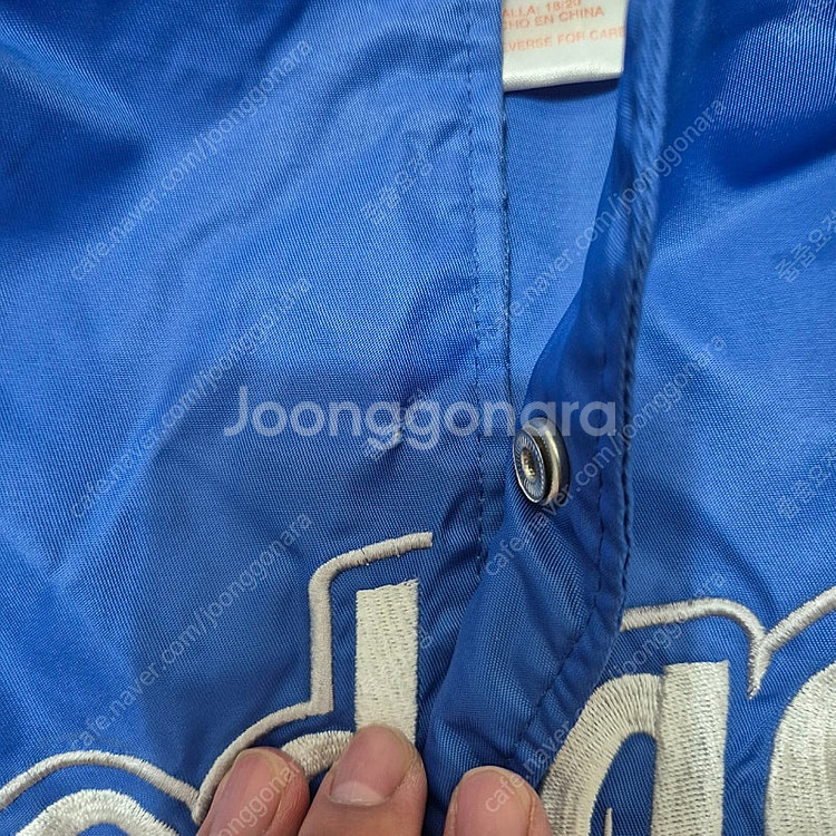 마제스틱 LA다저스 빅로고 바시티 스타디움자켓--6