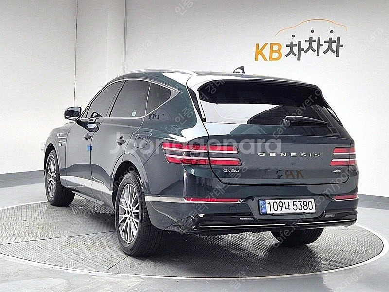 제네시스 GV80 중고 GV80 중고 가격 녹색 202...--3