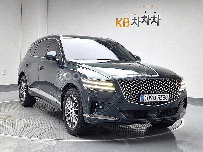 제네시스 GV80 중고 GV80 중고 가격 녹색 202...--5