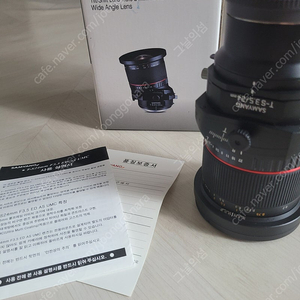 삼양 T/S F3.5/24mm SONY E 렌즈 팝니다