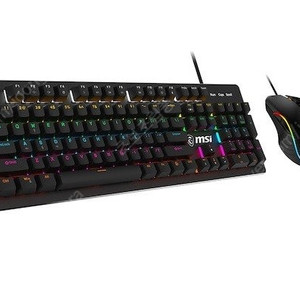 [미개봉,새상품] MSI FORGE GK300 콤보 키보드 마우스 세트