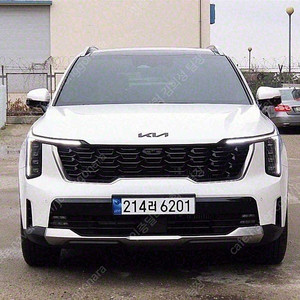 쏘렌토 중고 가격 쏘렌토 중고차 쏘렌토 하이브리드 중고 흰색 2025년식 3,497km 1.6T 2WD 시그니처 개인사업자 차량구매