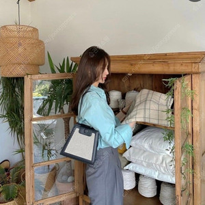 (새상품) 아틀리에파크 지오백 강민경 w컨셉 가방