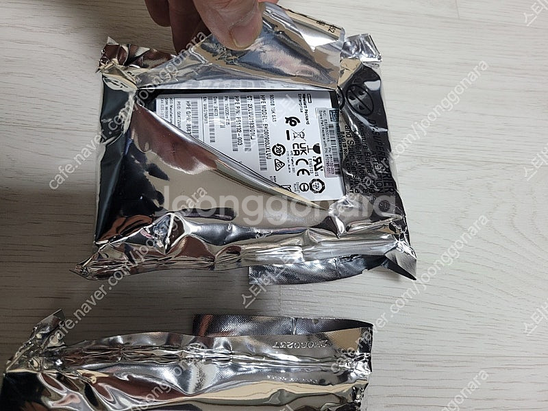 HPE 서버용 sas 900g 15k 미사용신품--1