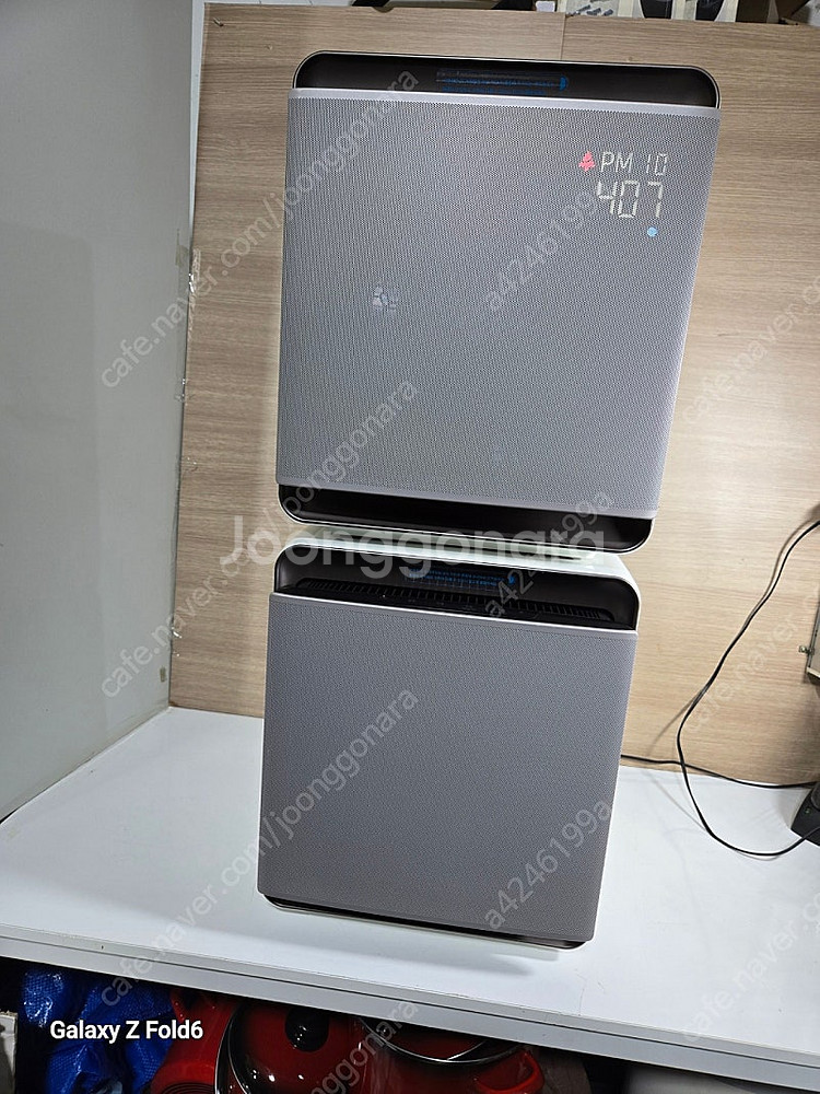 삼성전자 공기청정기 무풍 큐브 모델명 AX47N9880...--0