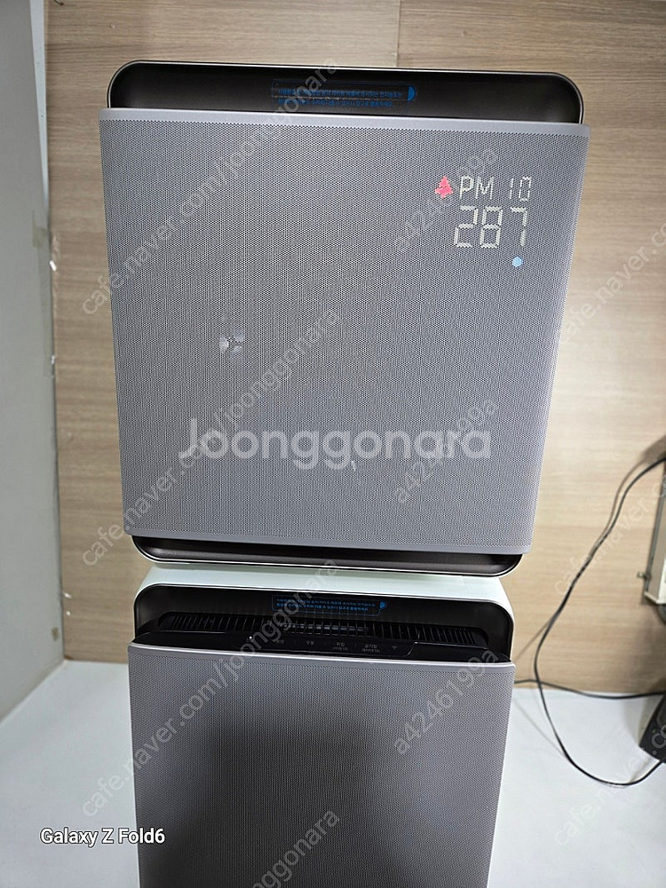 삼성전자 공기청정기 무풍 큐브 모델명 AX47N9880...--1