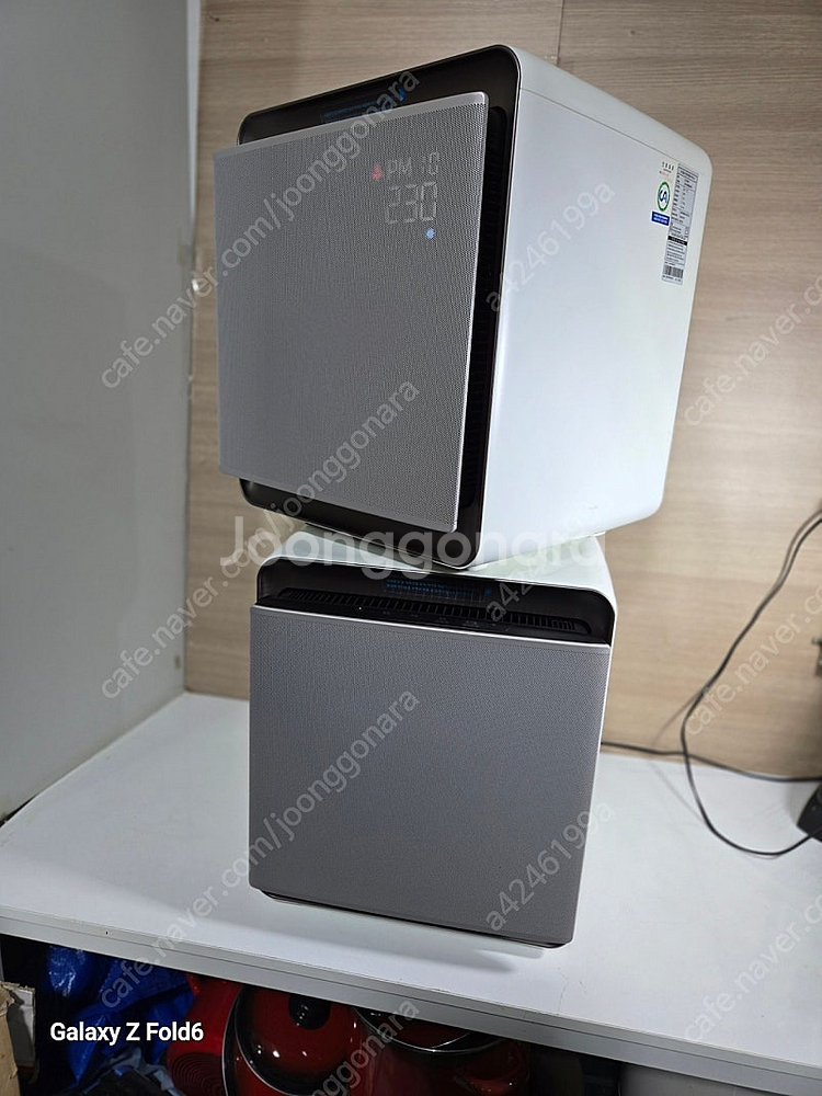 삼성전자 공기청정기 무풍 큐브 모델명 AX47N9880...--2