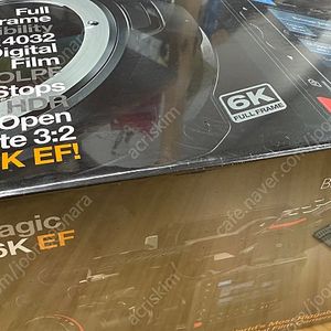 블랙매직 픽시스 pyxis 6k ef 미개봉