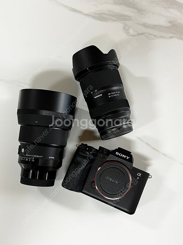 소니 a7m4, 탐론 28-75g2, 시그마 85.4d...--0